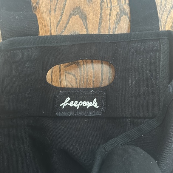 Freepeople Caravan Tote Black and White - Picture 8 of 12